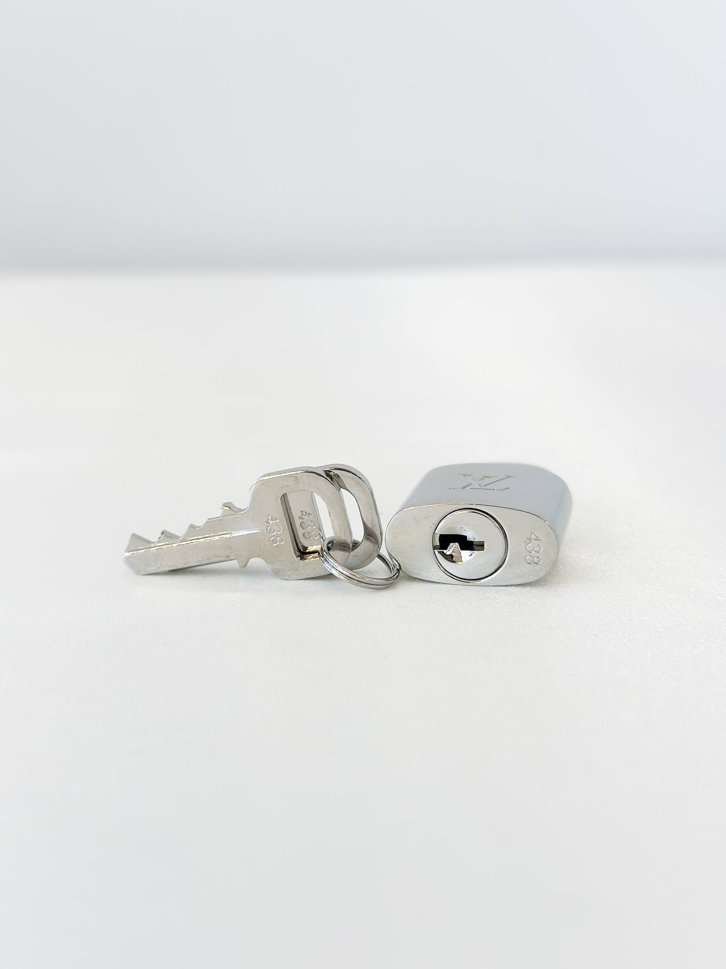 Louis Vuitton Silver Padlock 438