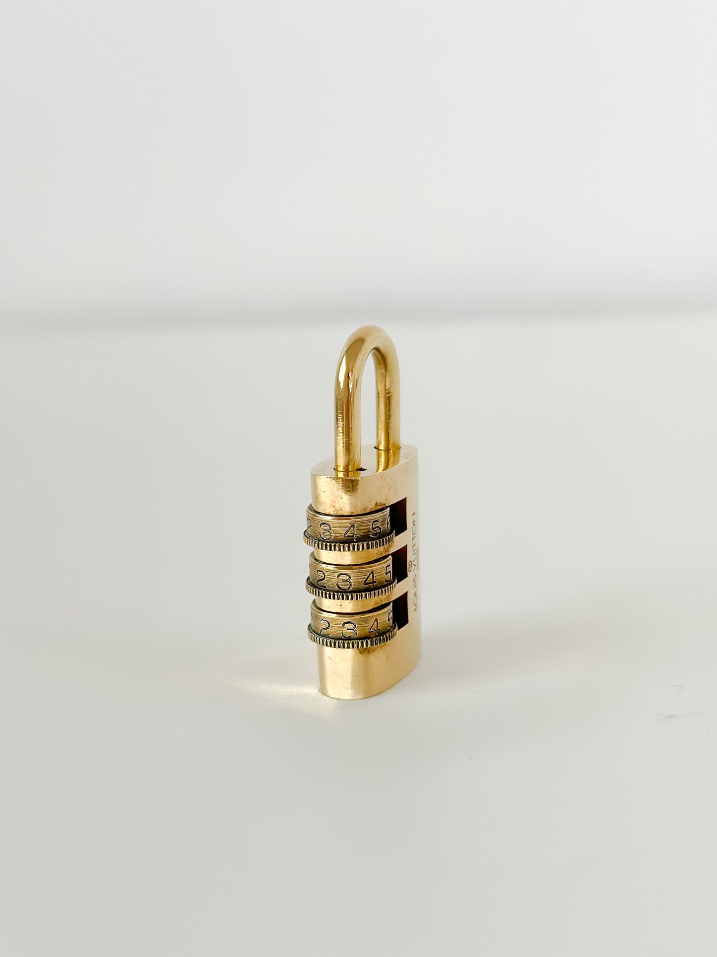 Louis Vuitton Brass Dial Lock