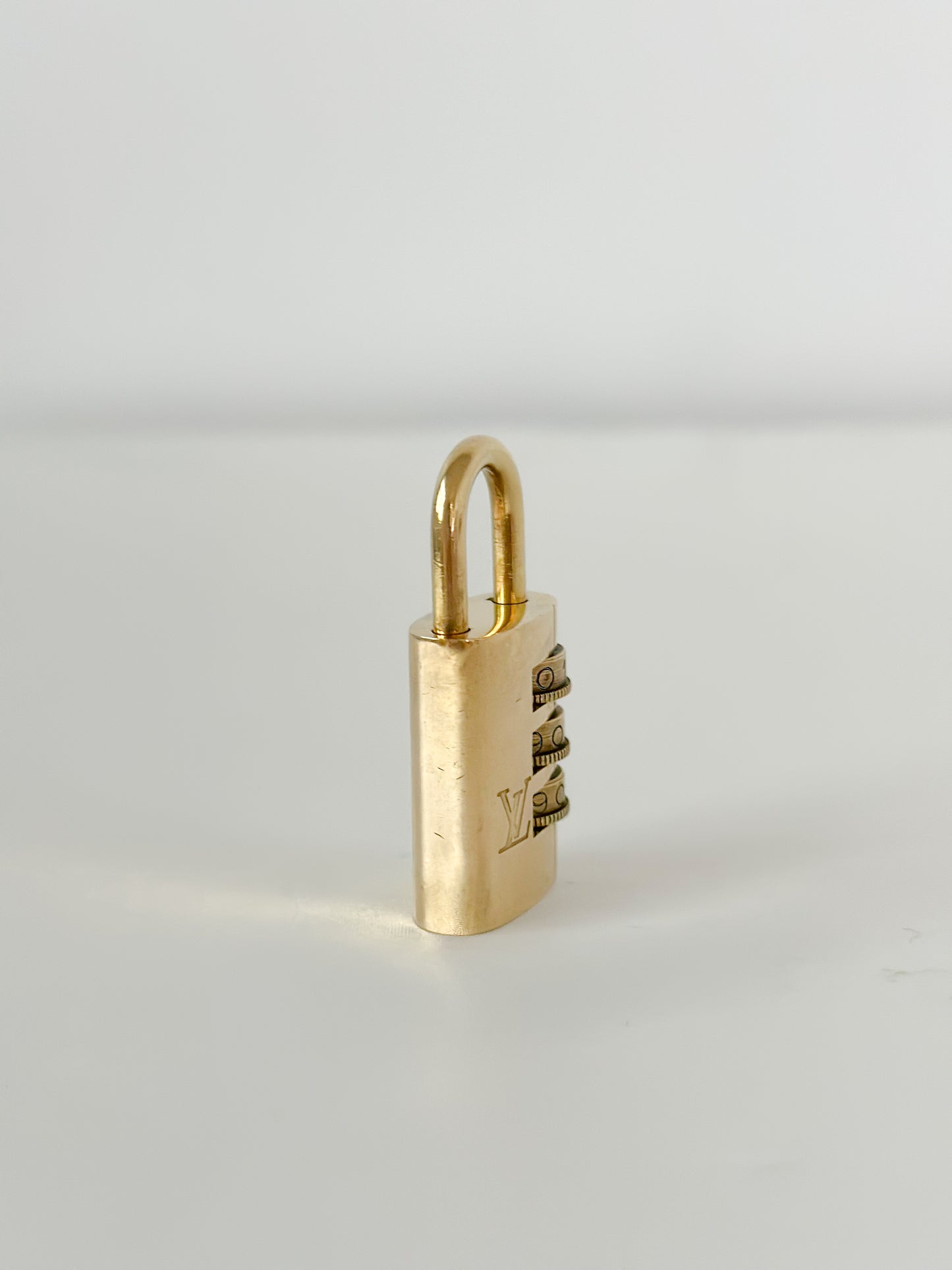 Louis Vuitton Brass Dial Lock