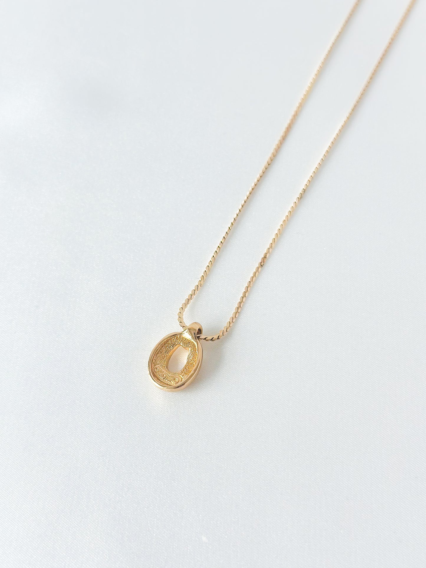 Dior Oval Pendant Necklace