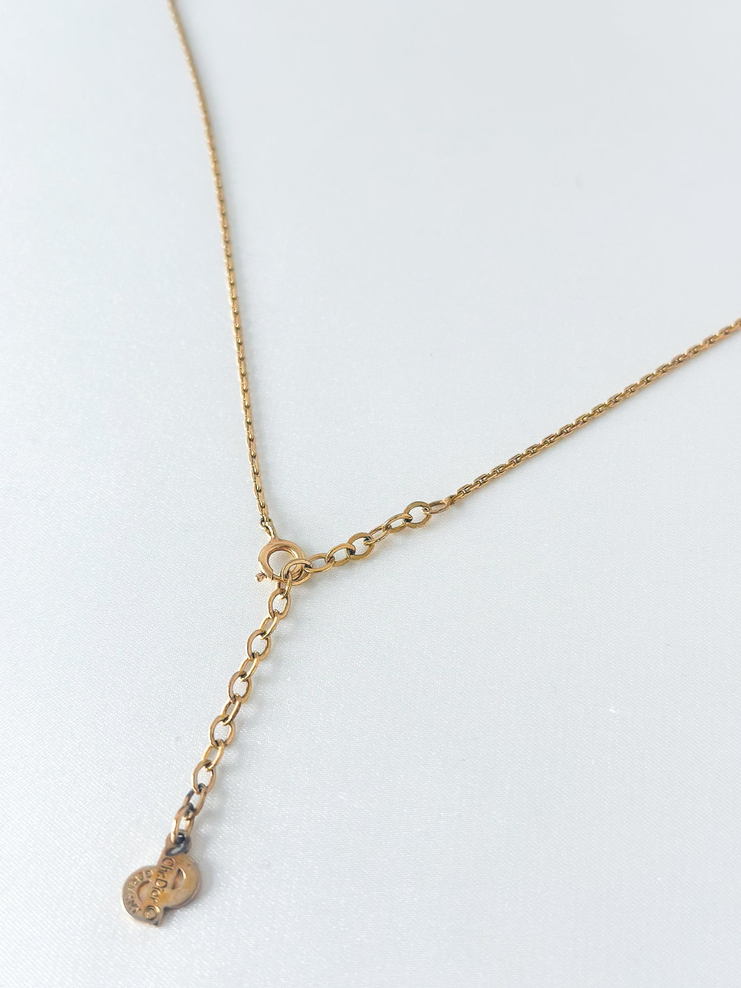 Dior Circle Twist Necklace