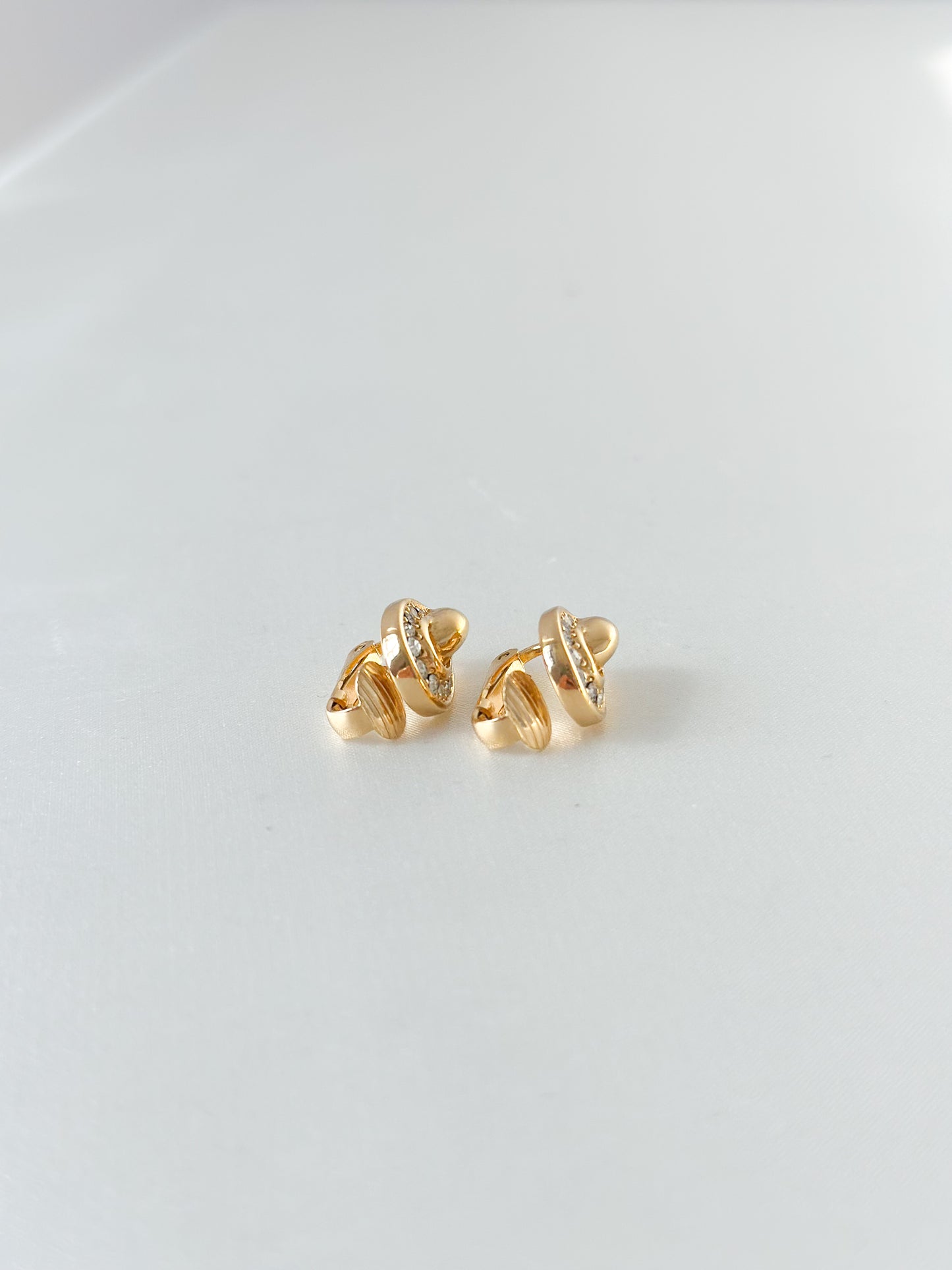 Dior Small Oval Vintage Earrings