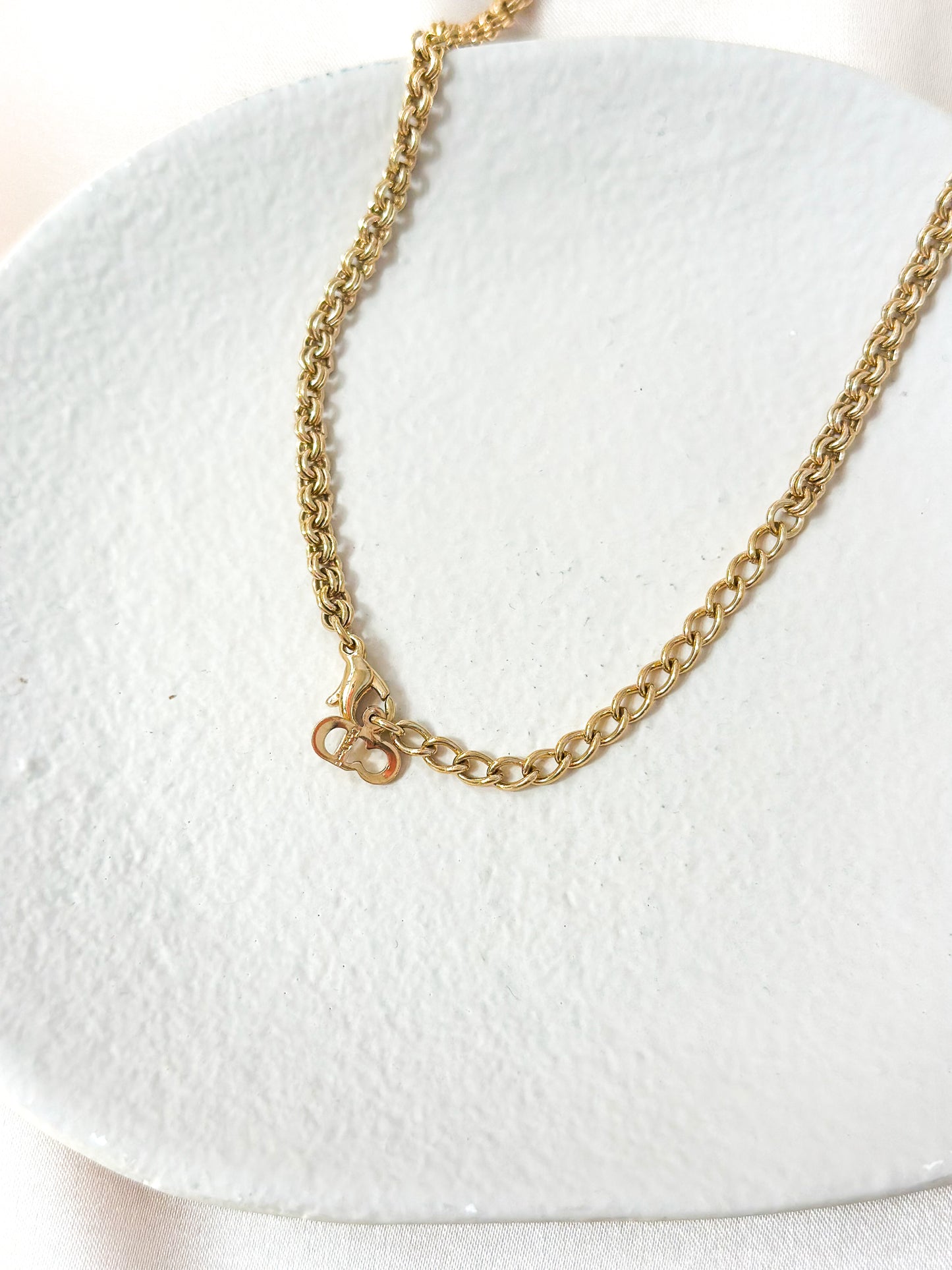 Christian Dior CD Necklace