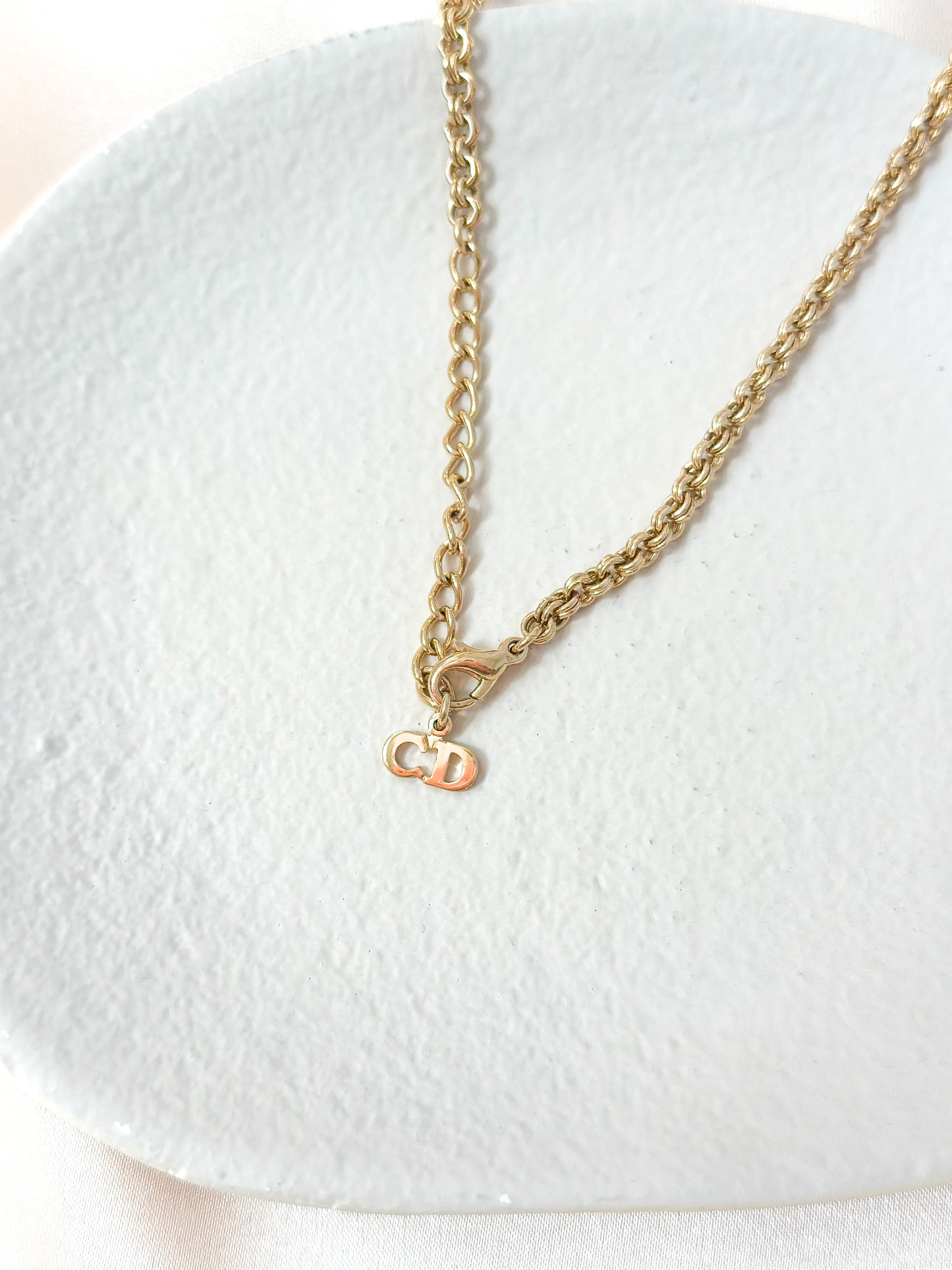 Christian Dior CD Necklace