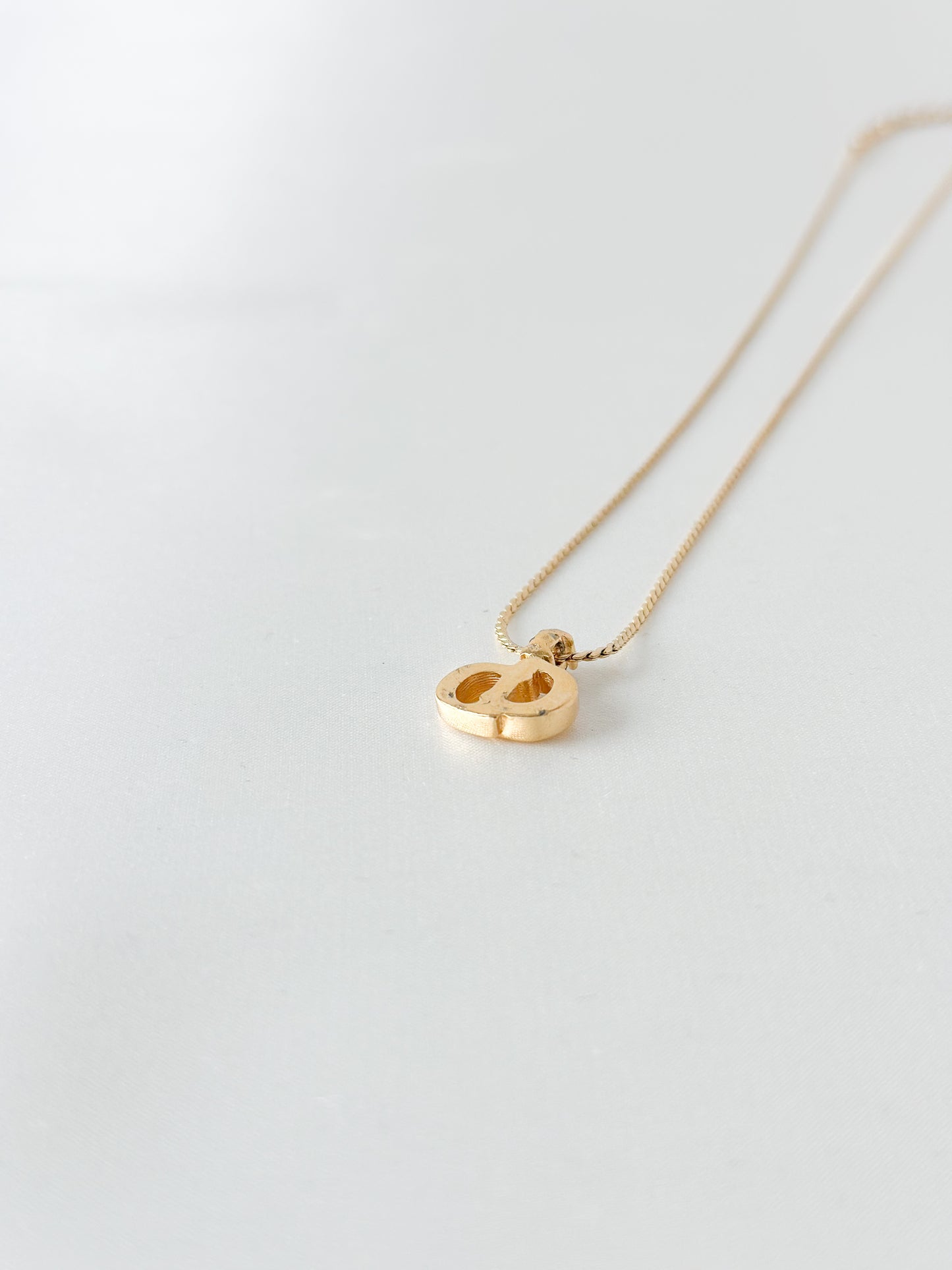 Dior Gold CD Necklace