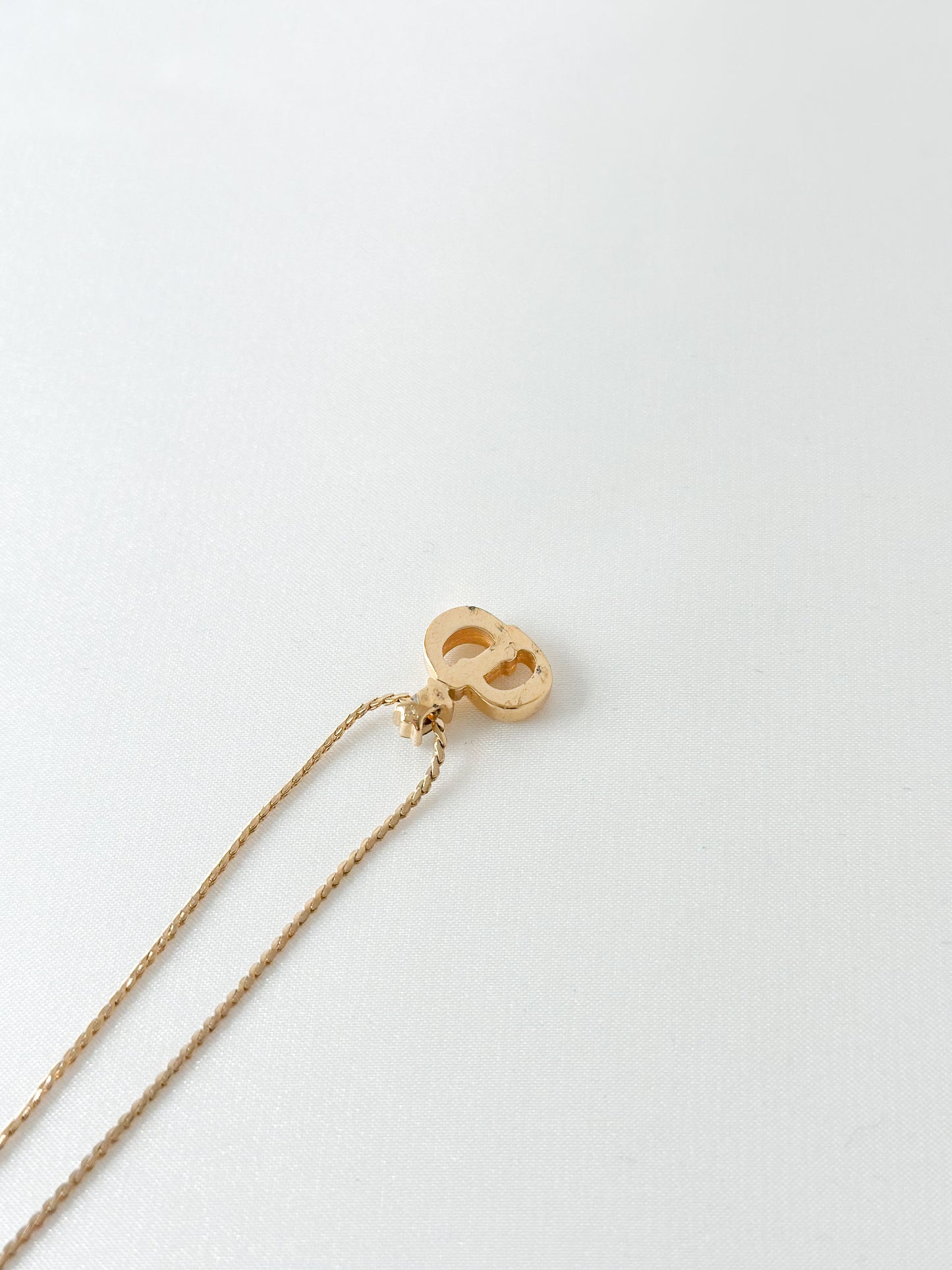 Dior Gold CD Necklace