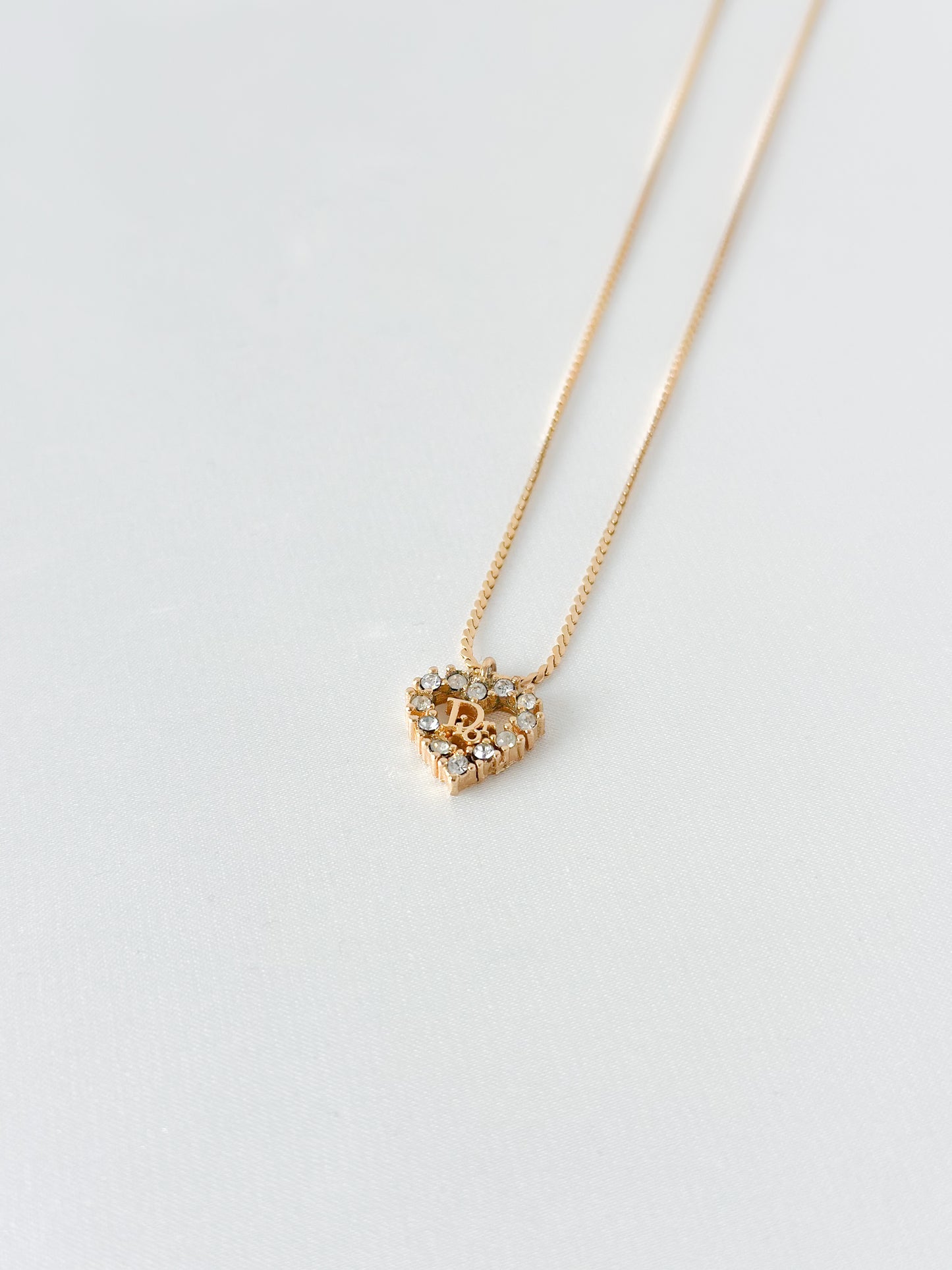 Christian Dior Heart Necklace