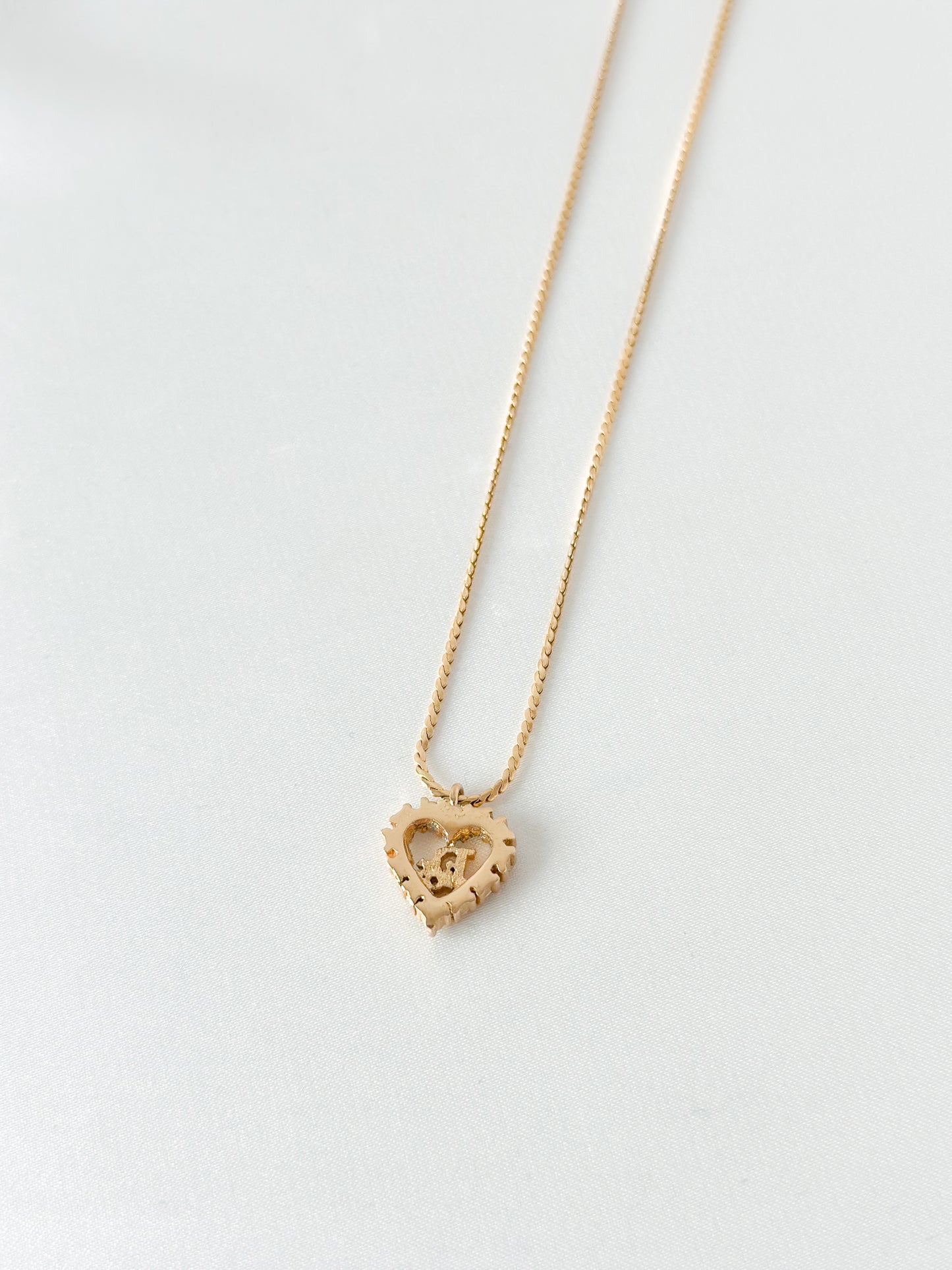 Christian Dior Heart Necklace