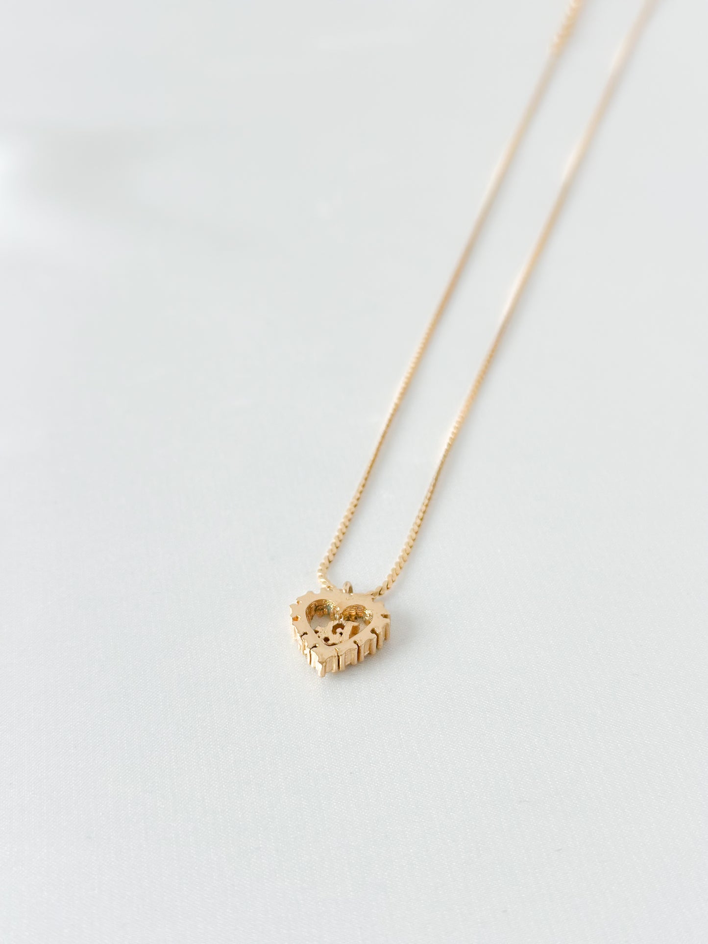 Christian Dior Heart Necklace
