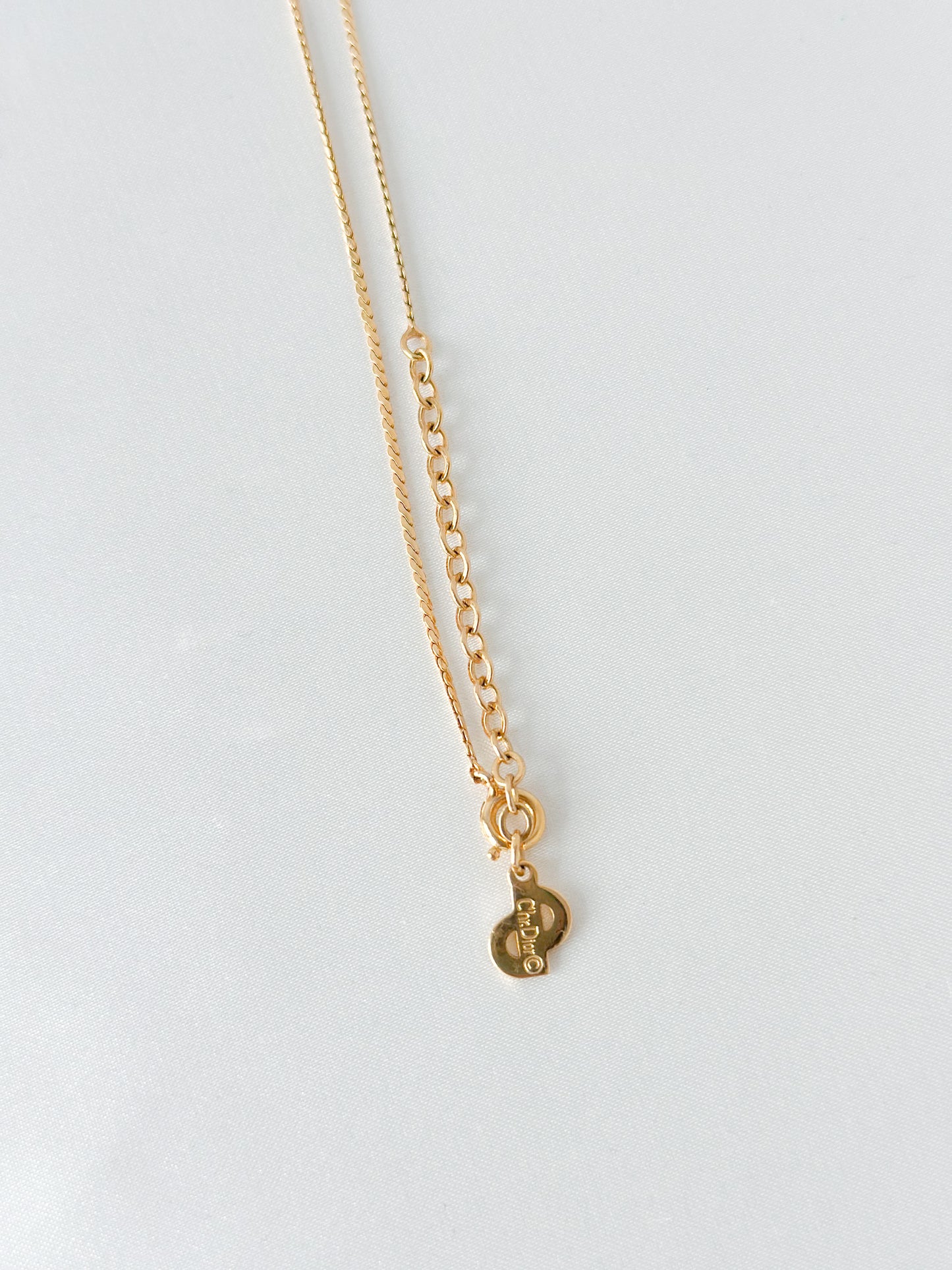Christian Dior Heart Necklace