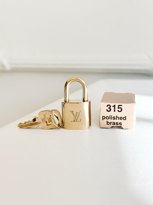 Louis Vuitton Padlock 315 - 2 Keys