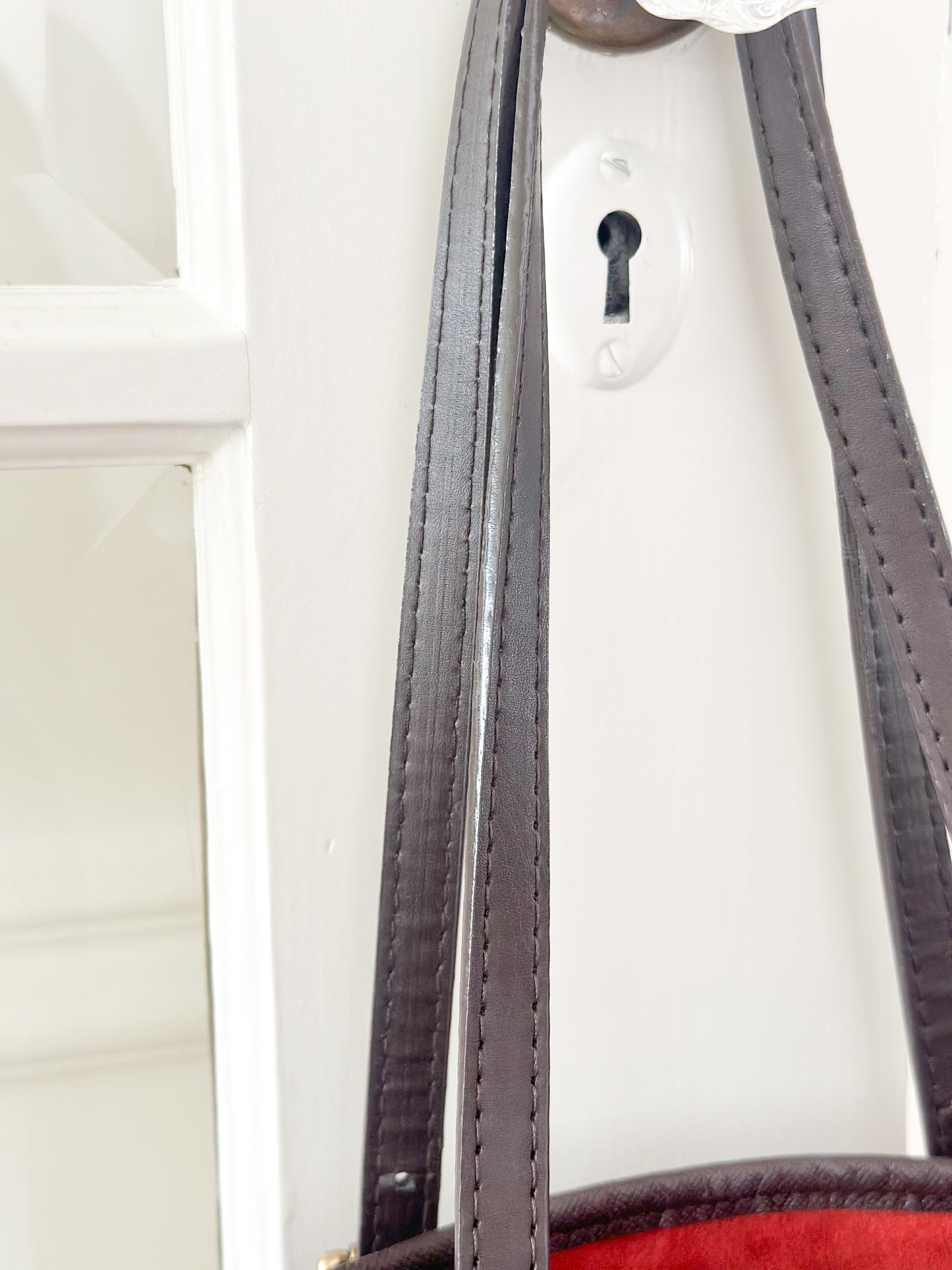 Vintage Louis Vuitton Damier Ebene Marais Bucket Shoulder Bag