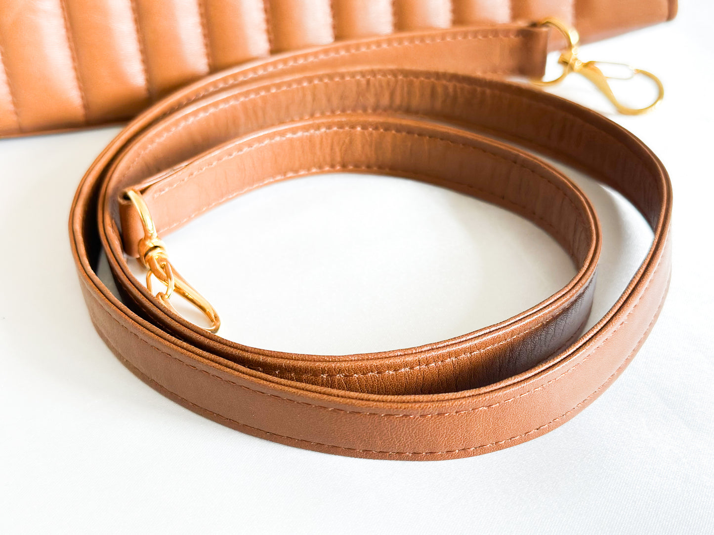Vintage YSL Top Handle Leather Bag Brown