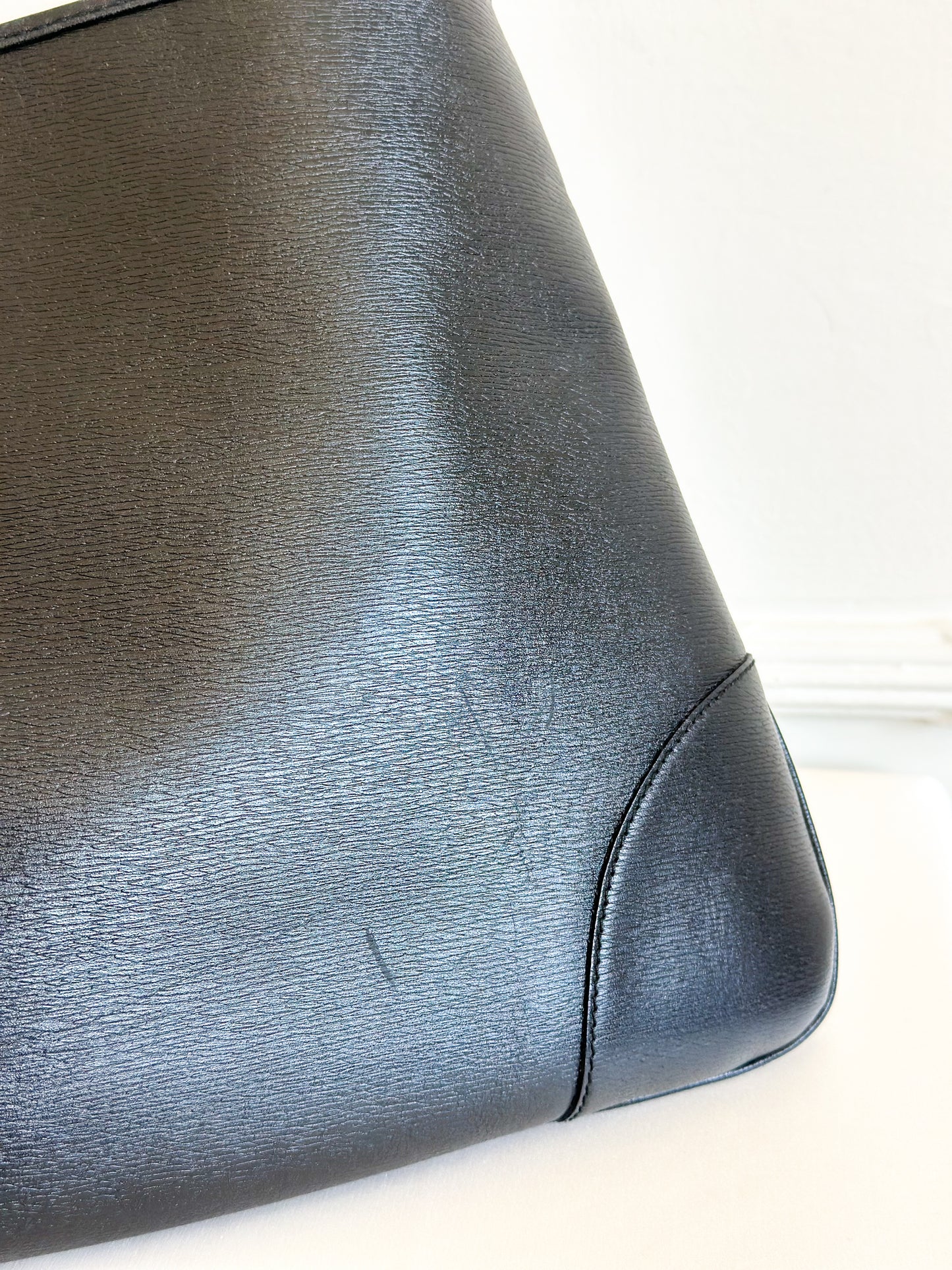 Gucci Black Jackie Bag with Bamboo Handle