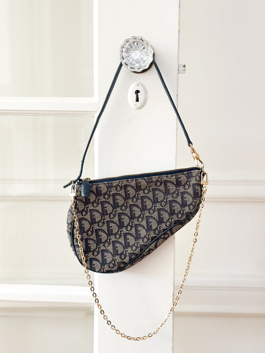 Christian Dior Vintage Saddle Bag