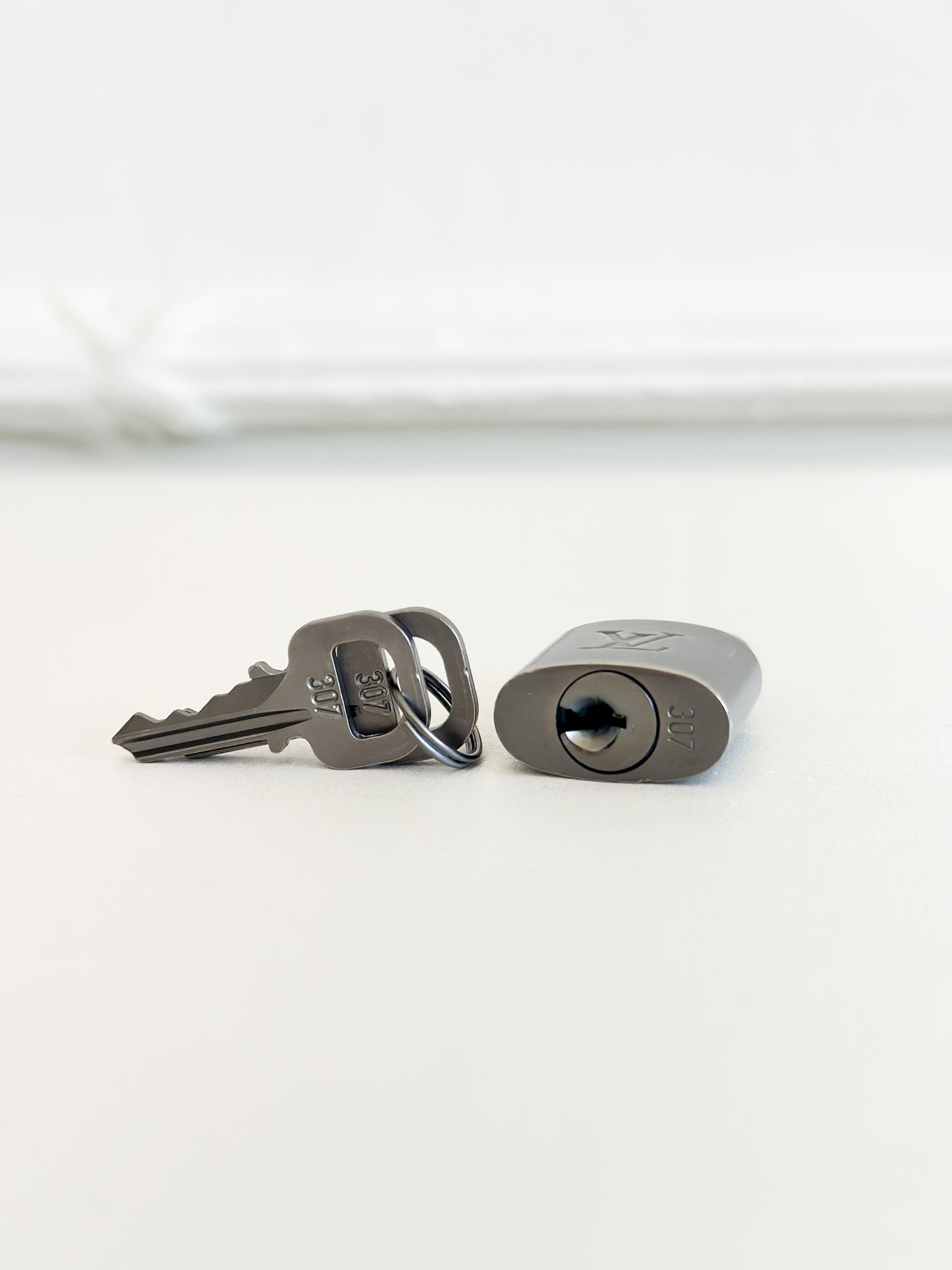 Louis Vuitton Padlock 307 Titanium Matte